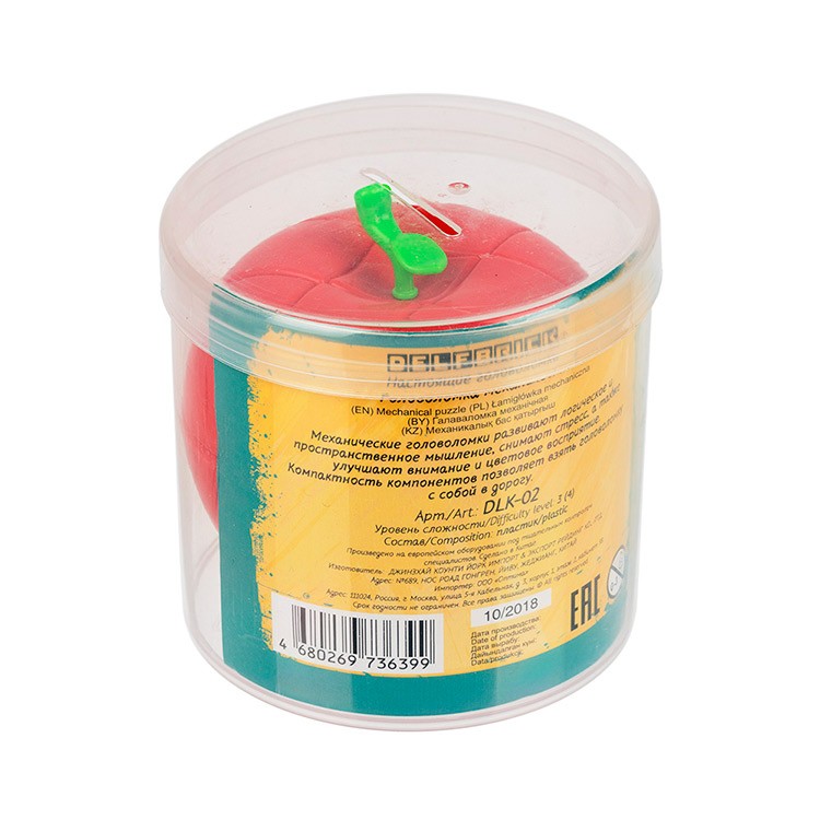 Головоломка пластиковая Яблоко, DELFBRICK — картинка 2