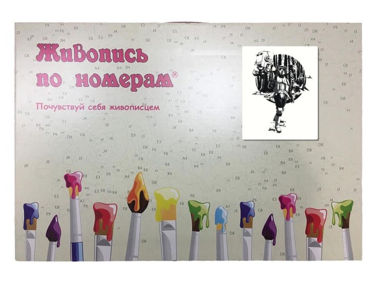 Картина по номерам «Звездные войны-6» — картинка 3