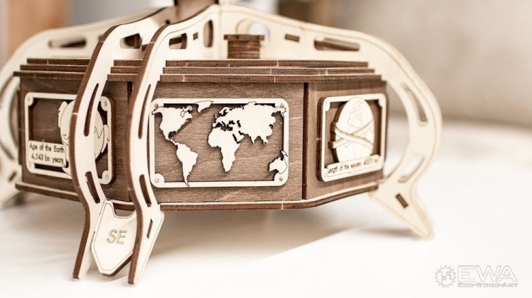 Конструктор из дерева «Глобус», Eco Wood Art — картинка 4