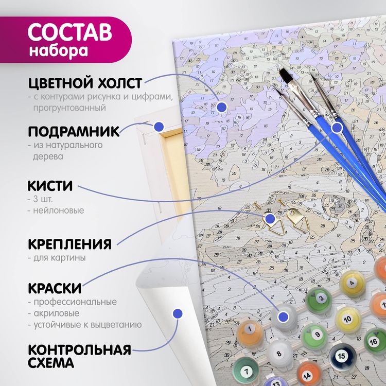 Картина по номерам «Геншин. Элой» — картинка 2
