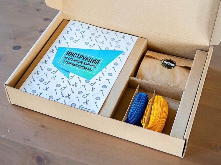 Набор для творчества STRING ART «Кораблик» — картинка 5