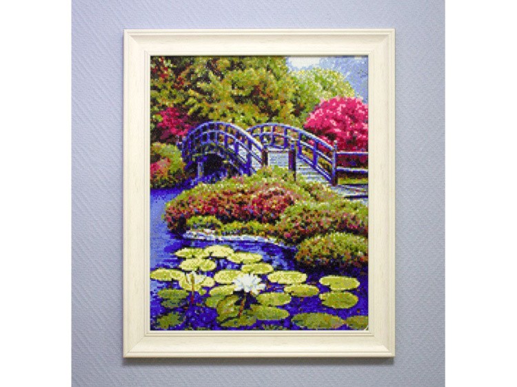 Алмазная вышивка «Японский садик» — картинка 3