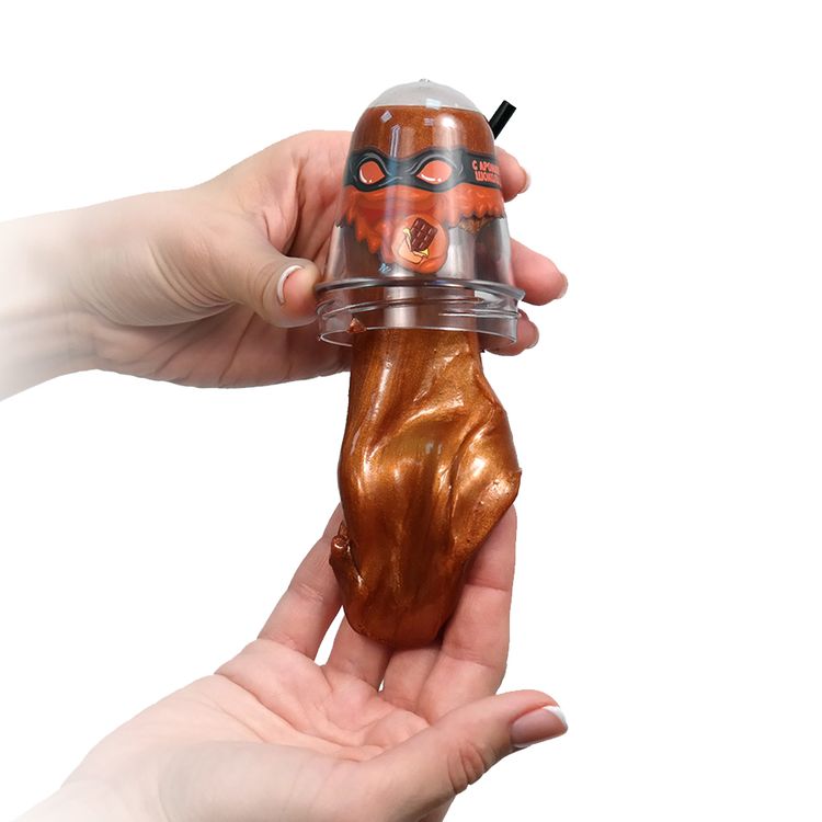 Лизун Slime «Ninja», с ароматом шоколада — картинка 2