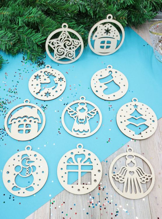 Набор новогодних украшений «Фигурки 2» — картинка 3