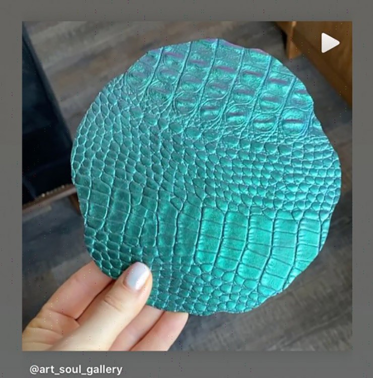 Вставка в молд №312 CROCODILE (15,5 см), Art Blong — картинка 4