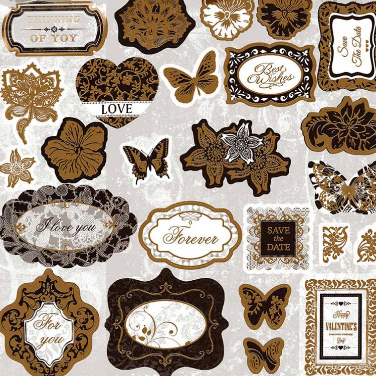 Набор бумаги «Черное золото» — картинка 10