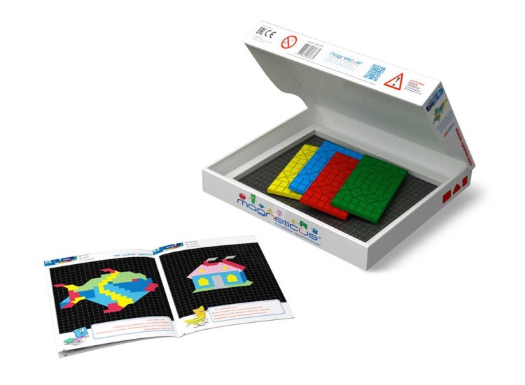 Магнитная мозаика (252 элемента, 7 цветов) — картинка 3