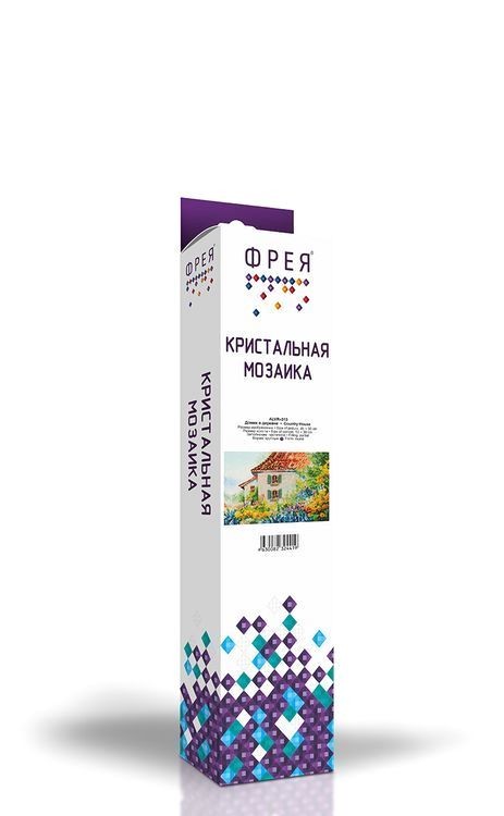 Алмазная вышивка «Домик в деревне» — картинка 3