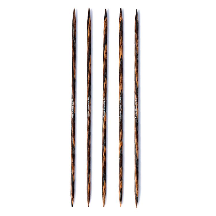 Спицы чулочные Natural, береза, 3,5 мм, 20 см, PRYM — картинка 2