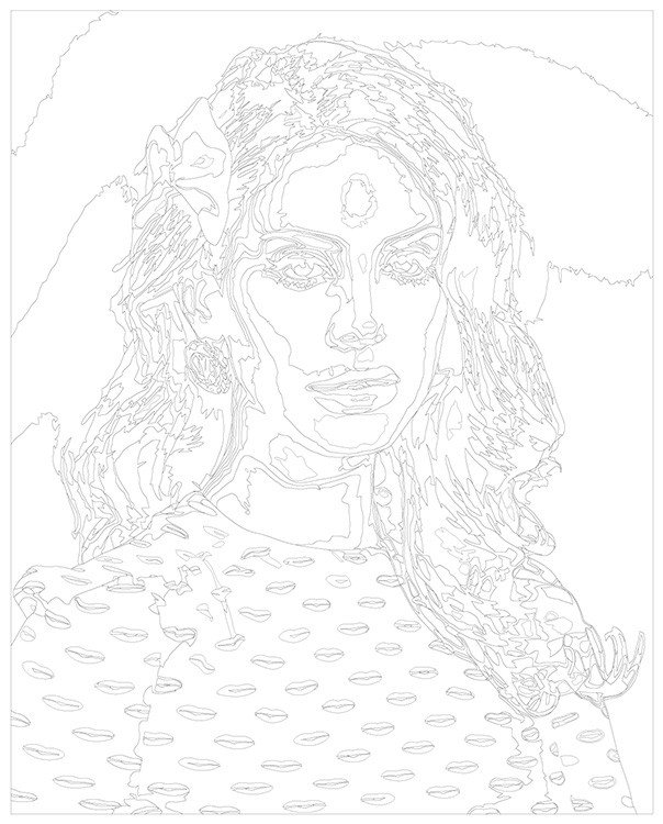 Картина по номерам «Lana Del Rey Лана Дель Рей 6» — картинка 3