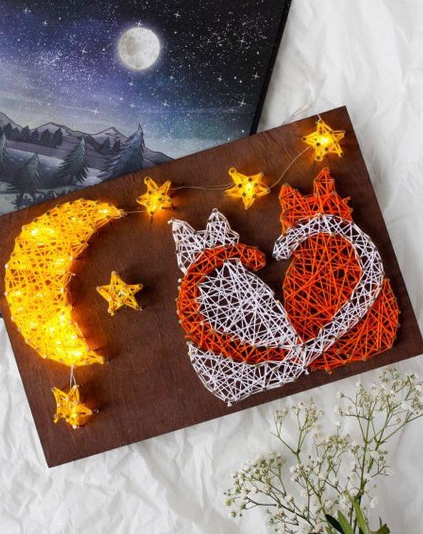 Набор для творчества STRING ART «Котики» — картинка 8