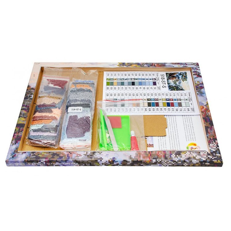 Алмазная вышивка «Китай. Хуаншань» — картинка 3