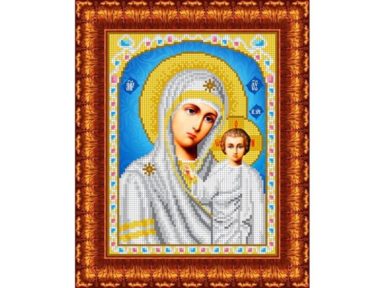 Набор вышивки бисером «Казанская Богородица» — картинка 2
