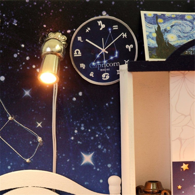 Набор для создания миниатюры (румбокс) «Спальня» — картинка 6