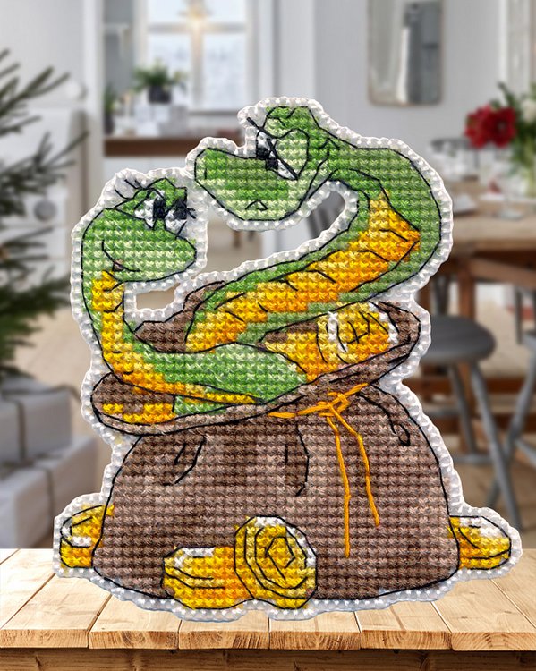 Набор для вышивания «Магнит. Золотце моё» — картинка 5