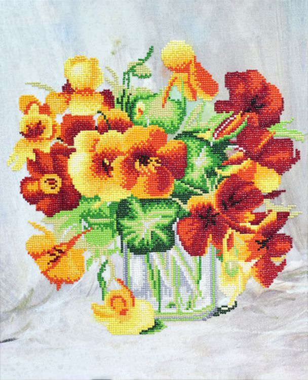 Алмазная вышивка «Оранжевое чудо» — картинка 4