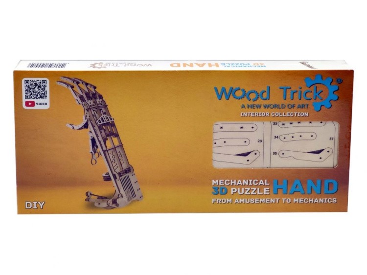 Конструктор из дерева «Экзоскелет Рука», Wood Trick — картинка 7
