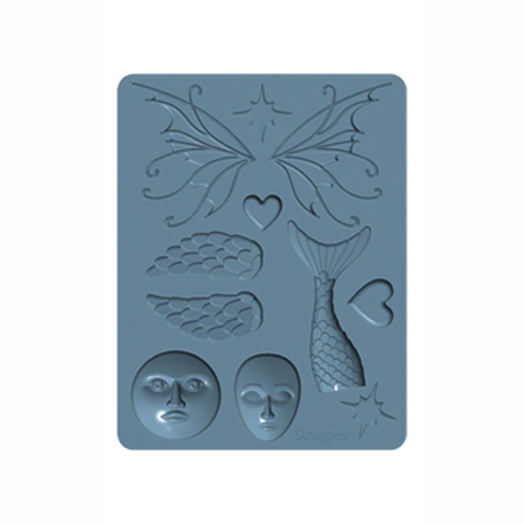 Силиконовая форма для слепков Sculpey Silicone Bakeable Mold — картинка 2