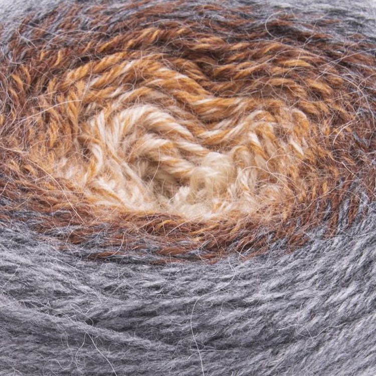 Пряжа YarnArt Flowers Alpaca (428), мультиколор, 5 шт. по 250 г — картинка 2