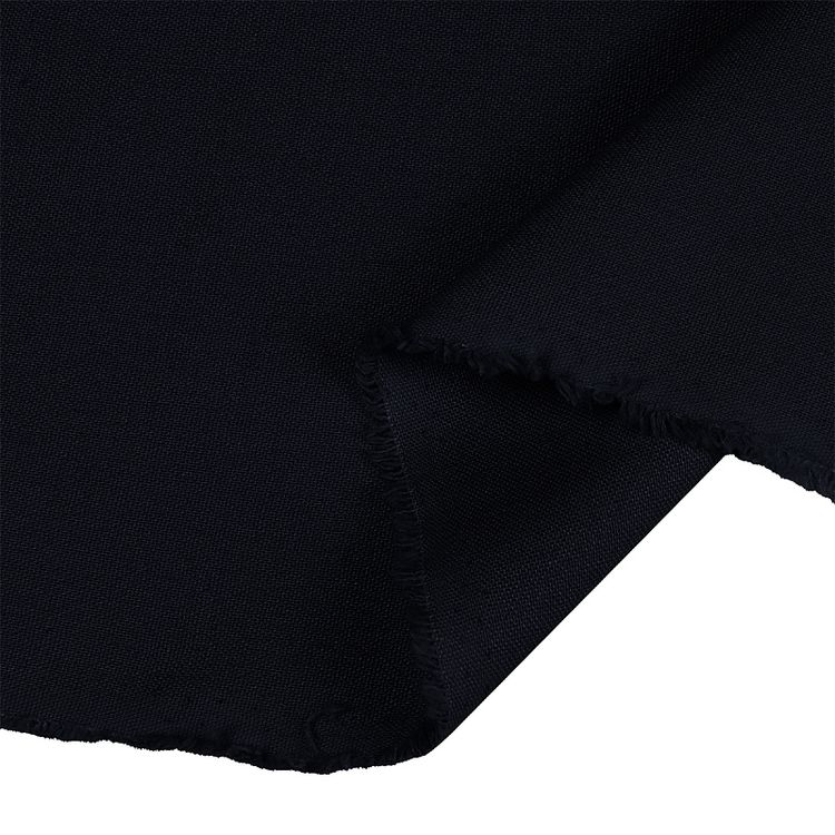 Ткань льняная, 1 м x 140 см, 200 г/м², цвет: темно-синий, TBY — картинка 5