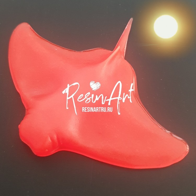 Люминофор — красный 10 г, ResinArt — картинка 2
