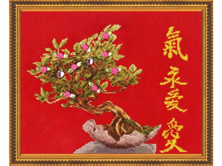 Набор для вышивания «Дерево любви» — картинка 2