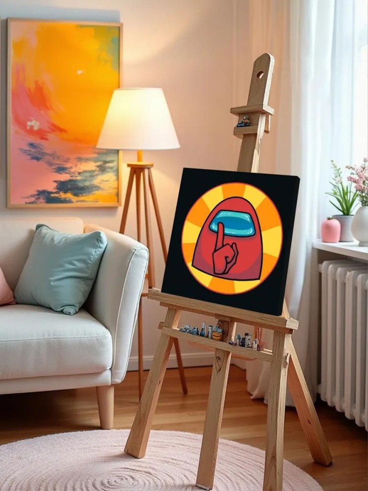 Картина по номерам «Among Us Амонг Ас: Тишина» — картинка 10