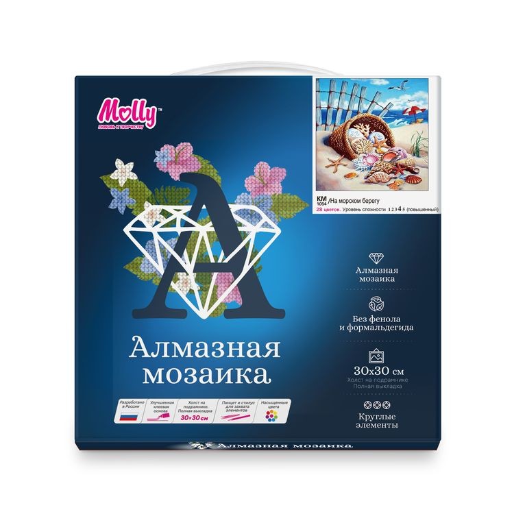 Алмазная вышивка «На морском берегу» — картинка 4