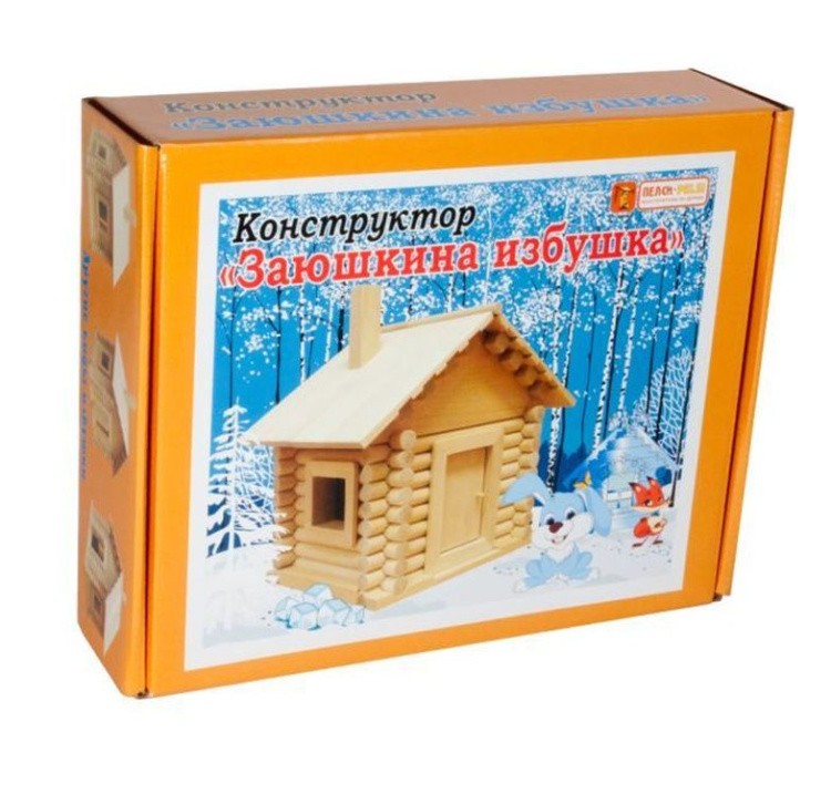 Конструктор из дерева «Заюшкина избушка» — картинка 3