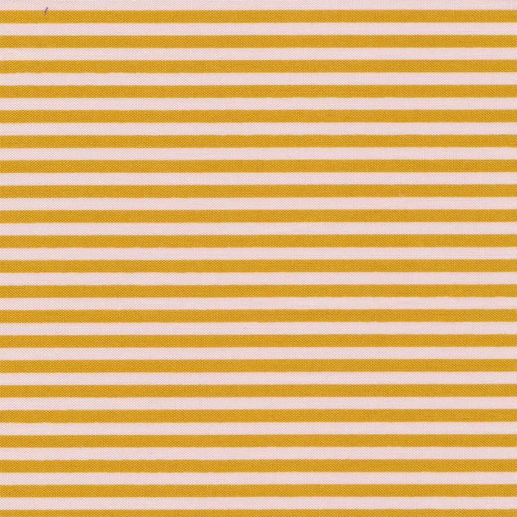 Ткань для пэчворка «БАБУШКИН СУНДУЧОК», 50x55 см, 140 г/м2, 100% хлопок, цвет: БС-16 полоска, ярко-желтый, Peppy