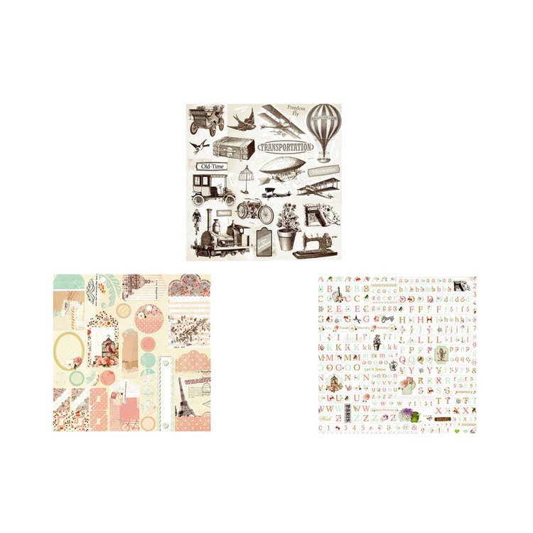 Набор бумаги «Радужные краски» — картинка 6