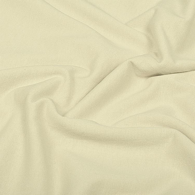 Ткань трикотаж Кулирка хлопок, 6 м, ширина 100+100 см, 145 г/м2, цвет: бежевый, TBY — картинка 3