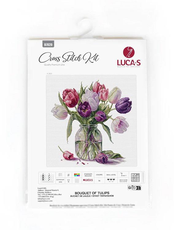 Набор для вышивания «Букет тюльпанов» — картинка 7