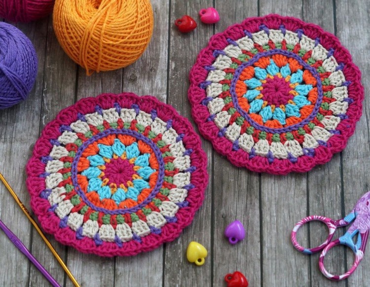 Пряжа ПНК им.Кирова Фиалка (2102), каскад, 5 шт. по 75 г — картинка 4