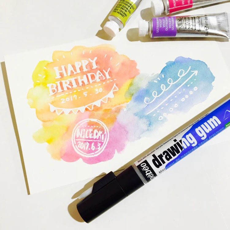 Маскирующий маркер Drawing gum 0,7 мм, 5,5 мл, Pebeo — картинка 15