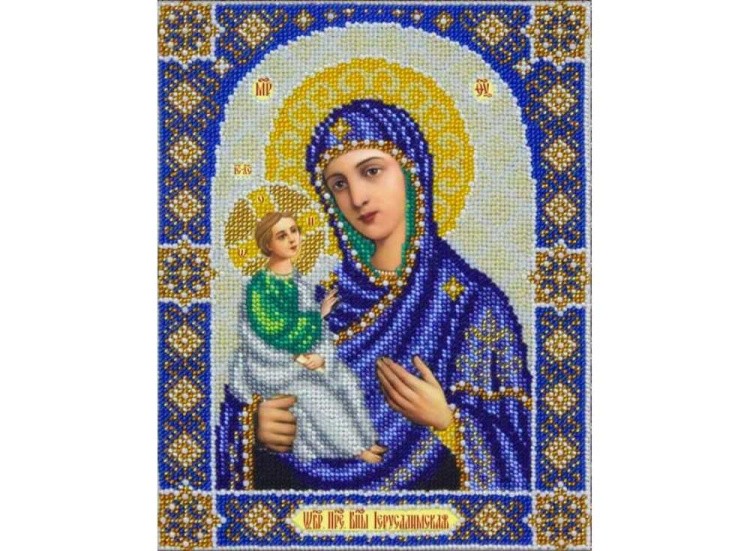 Набор вышивки бисером «Богородица Иерусалимская»