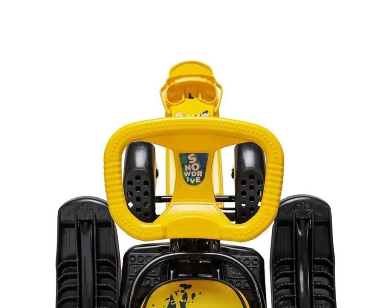 Снегокат детский со спинкой Тимка спорт 6 черный — картинка 13