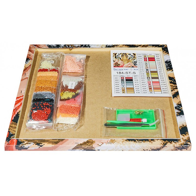 Алмазная вышивка «Сила и красота» — картинка 3