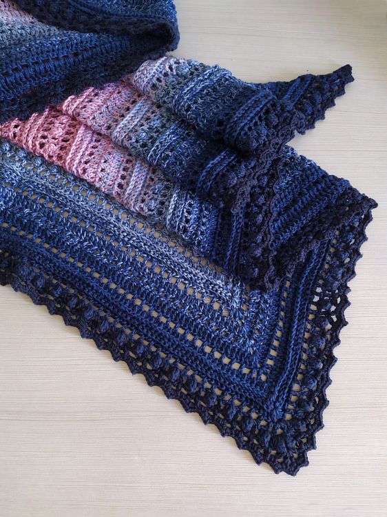 Пряжа YarnArt Flowers (268), колорит, 5 шт. по 250 г — картинка 7