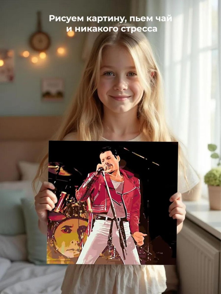 Картина по номерам «Богемская рапсодия» — картинка 6