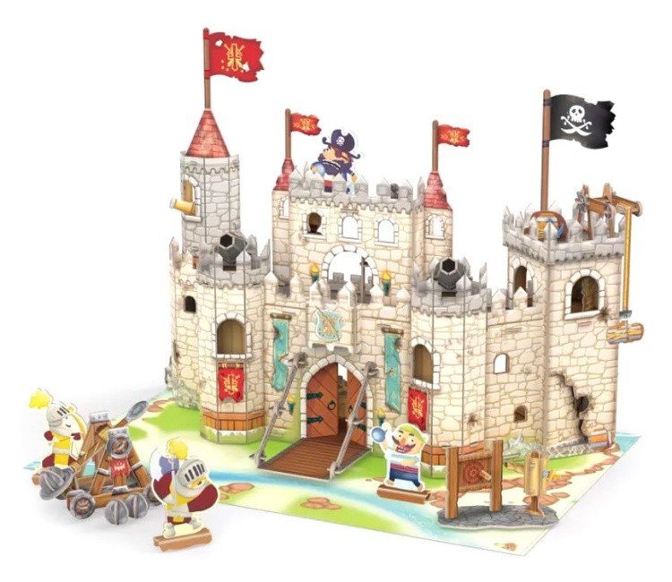 3D пазл CubicFun «Замок пиратов» — картинка 2