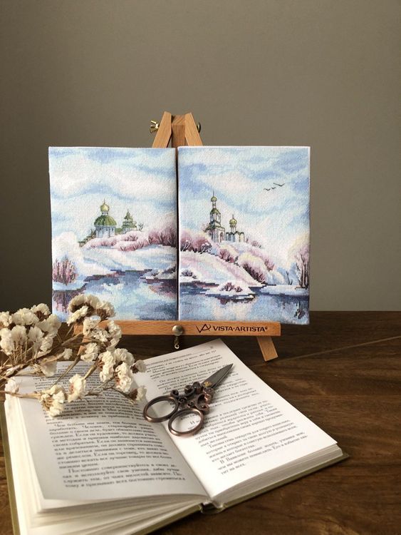 Набор для вышивания «Весна. Оттепель» — картинка 3