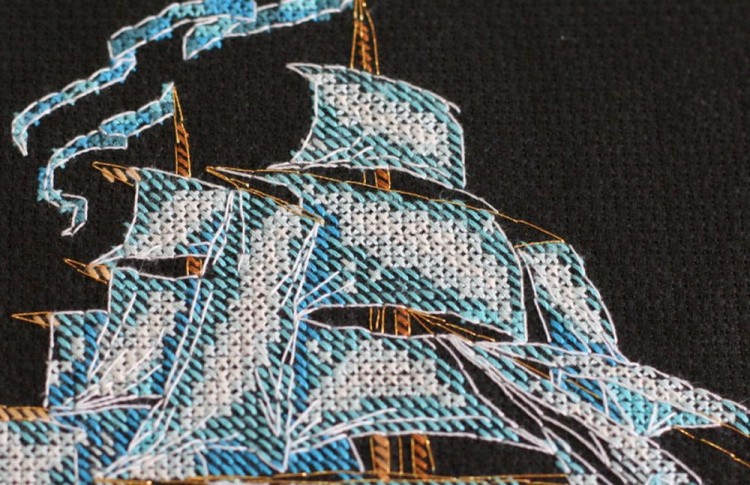 Набор для вышивания «Парусник» — картинка 2