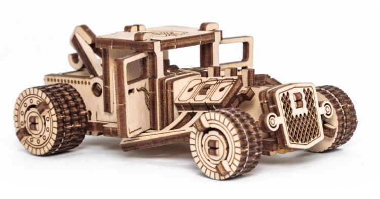 Конструктор из дерева «Набор машинок 5 в 1», Eco Wood Art — картинка 5