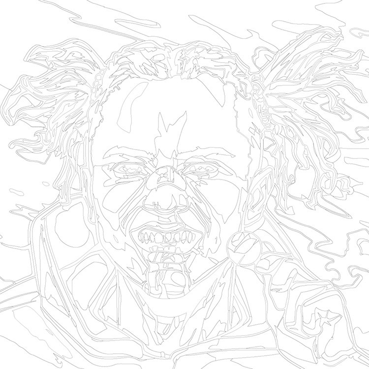 Картина по номерам «Рэпер Гон Флад GONE.Fludd: арт 40x40» — картинка 3