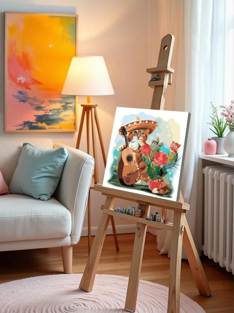 Картина по номерам «Кошачья серенада» — картинка 10