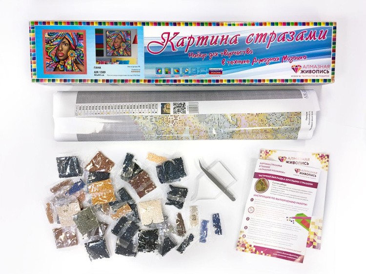 Алмазная вышивка «Гана» — картинка 3