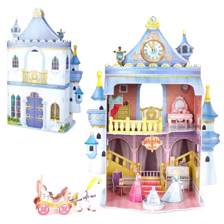 3D пазл CubicFun «Замок Принцессы» — картинка 4