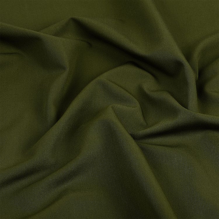 Ткань Костюмная Гальяно, 5 м, ширина 150 см, 200 г/м2, цвет: хаки, TBY — картинка 4
