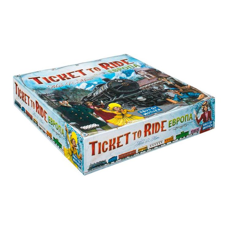 Настольная игра: Ticket to Ride: Европа (3-е рус. изд.) — картинка 2